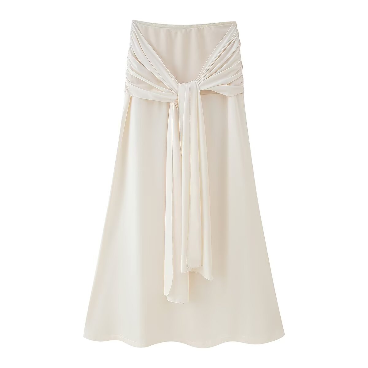 Vacation Sexy Tube Top Ribbon Skirt Sets