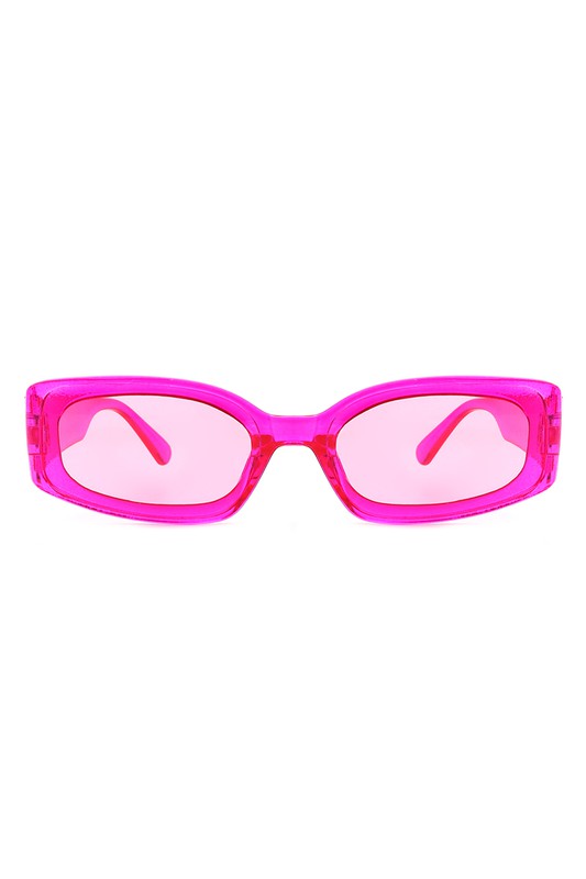 Rectangle Vintage Small Narrow Fashion Sunglasses