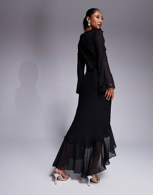 https://images.asos-media.com/products/asos-design-tie-front-ruffle-midaxi-dress-with-high-low-hem-in-black/207153561-2?$n_750w$&wid=750&fit=constrain