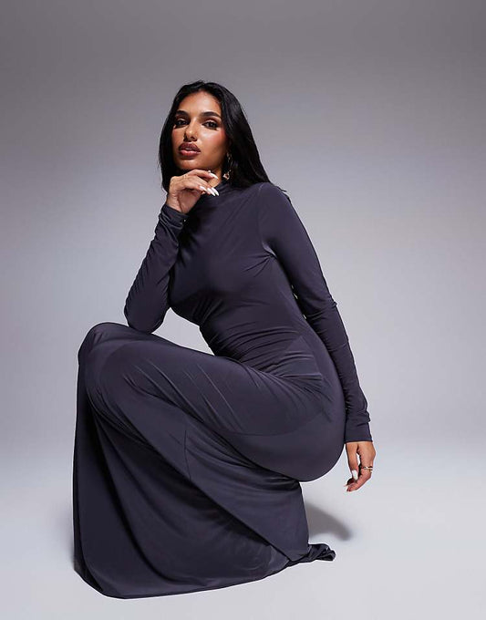 https://images.asos-media.com/products/asos-design-high-neck-slinky-maxi-dress-with-ruched-skirt-detail-in-charcoal/207423002-2?$n_750w$&wid=750&fit=constrain