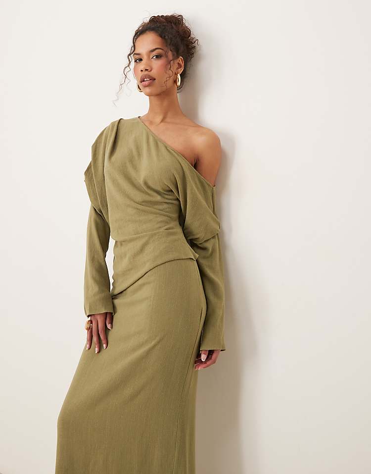https://images.asos-media.com/products/asos-design-linen-asym-fallen-shoulder-long-sleeve-midi-dress-in-khaki/207838243-4?$n_750w$&wid=750&fit=constrain