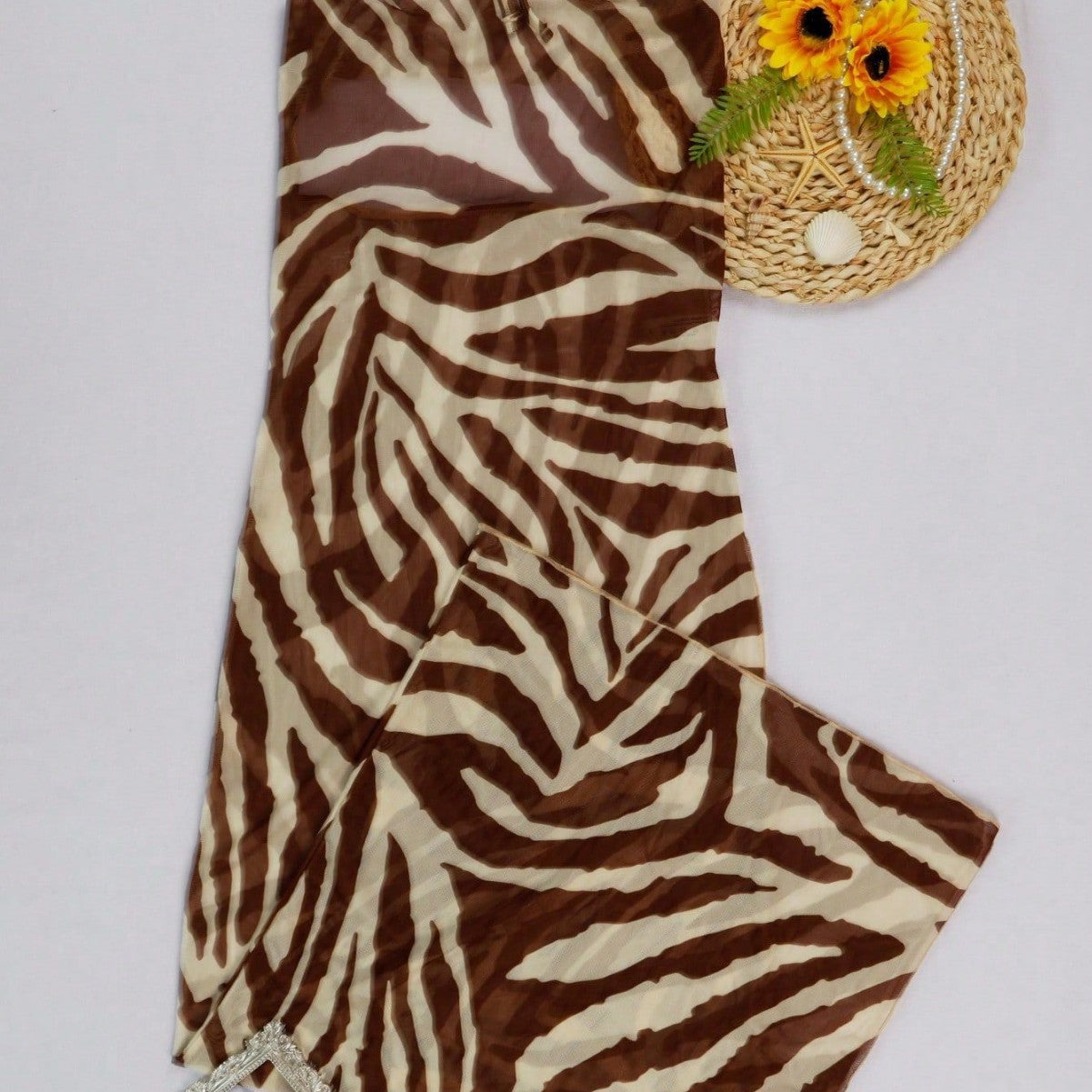 Strap Backless Dress Beach Cover-Up Swimsuit Outwear Beach Wear