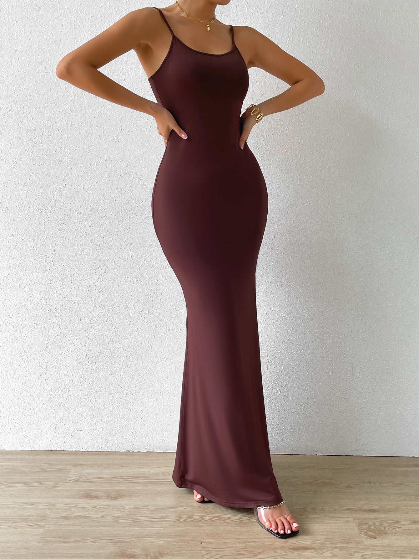 Mermaid Hem Cami Dress
