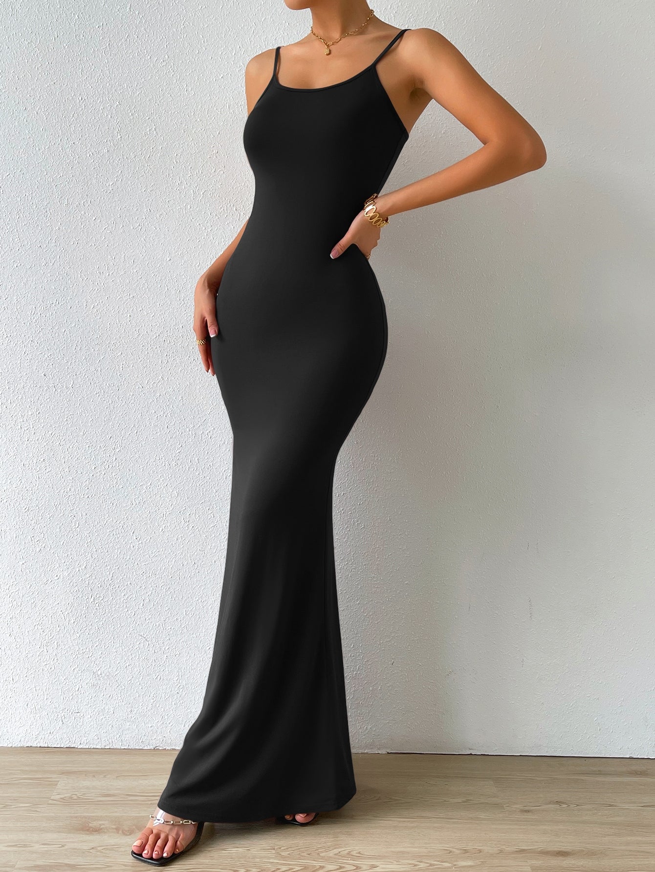 Mermaid Hem Cami Dress