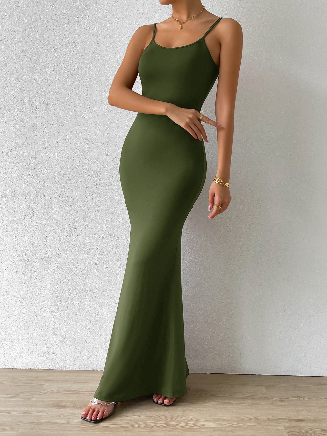 Mermaid Hem Cami Dress