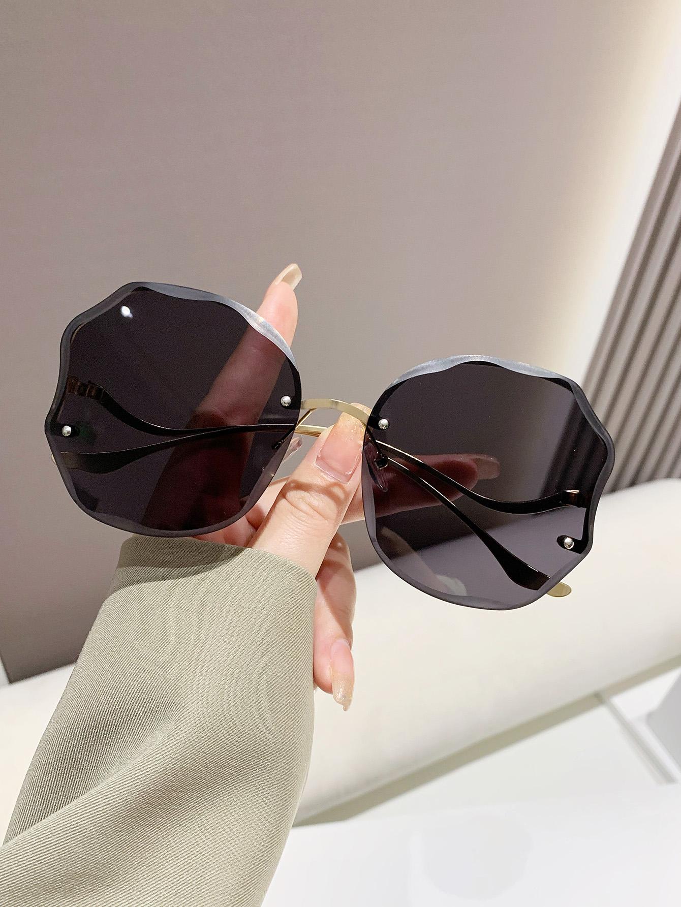 1 pair Rimless Fashion Sunglasses