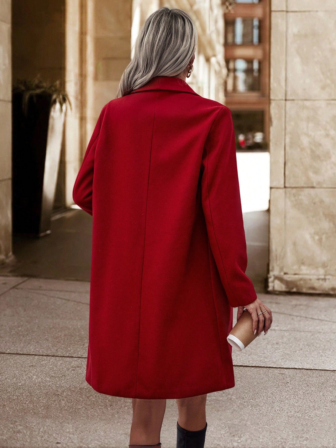 Single Button Overcoat
