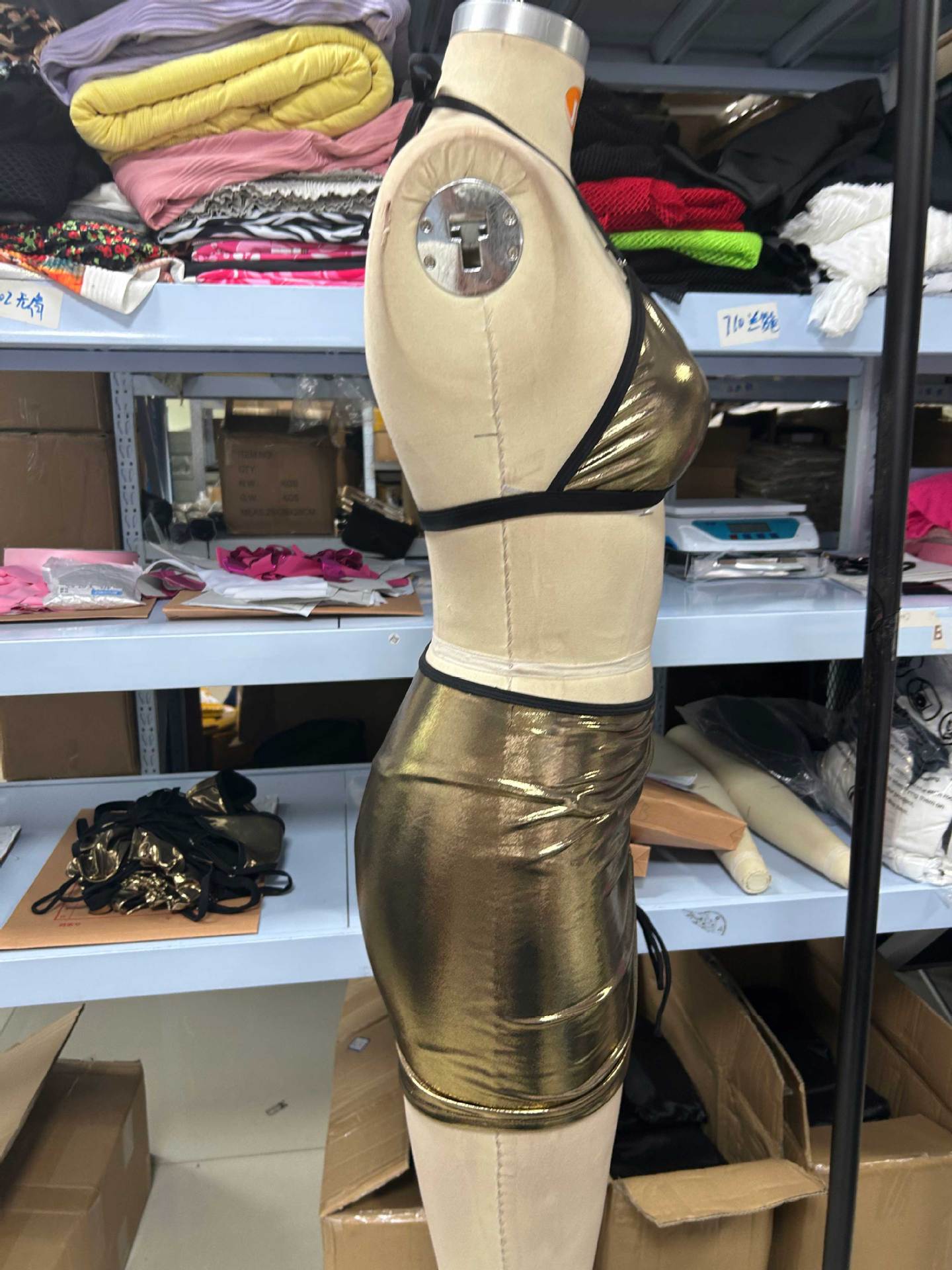 Swimwear Three Piece Suit Sexy Backless Lace Up Bikini Hip Skirt Set Spring Bathing Suit