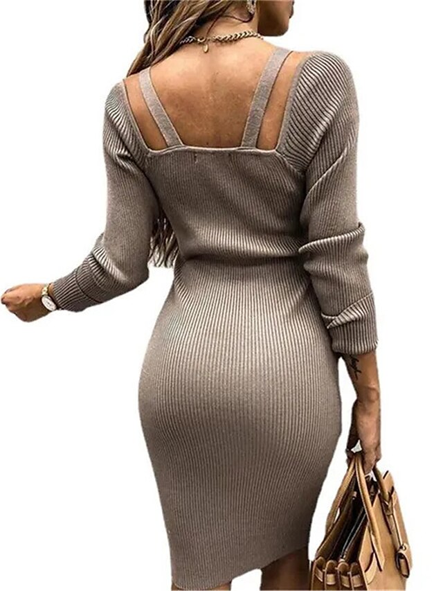 Women's Jumper Sweater Dress