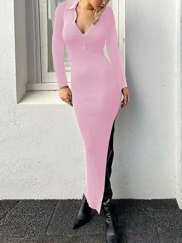 Fashion Streetwear Sweater Dress