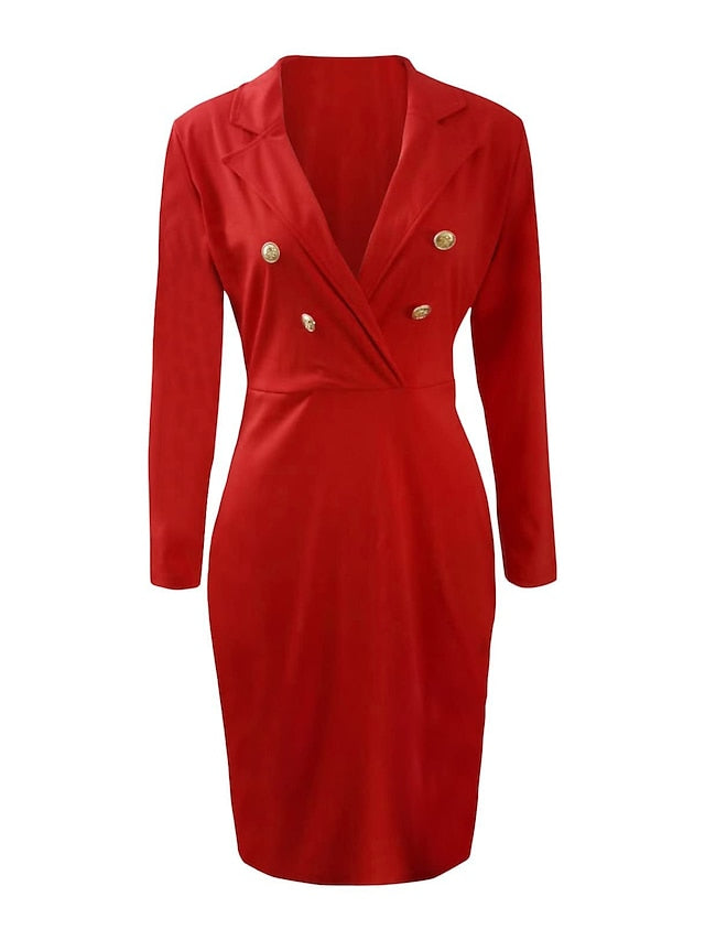 Bodycon Blazer Dress