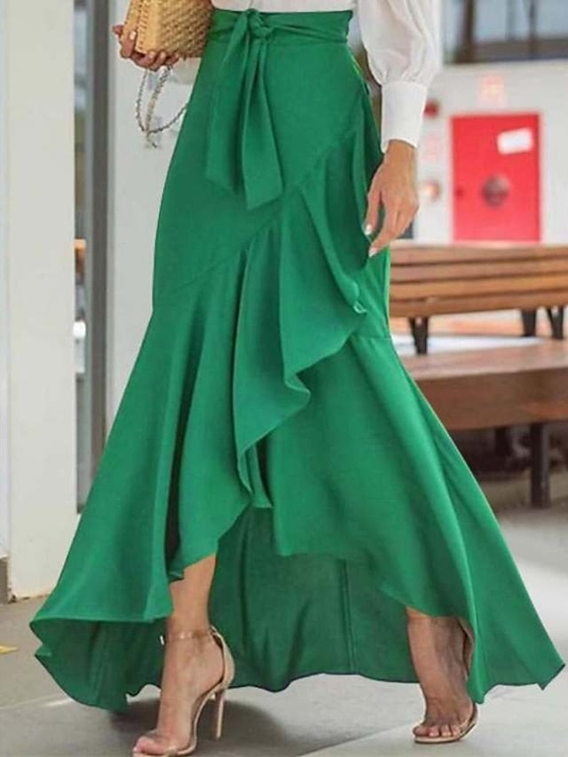 Women's Ruffle Mermaid Skirts