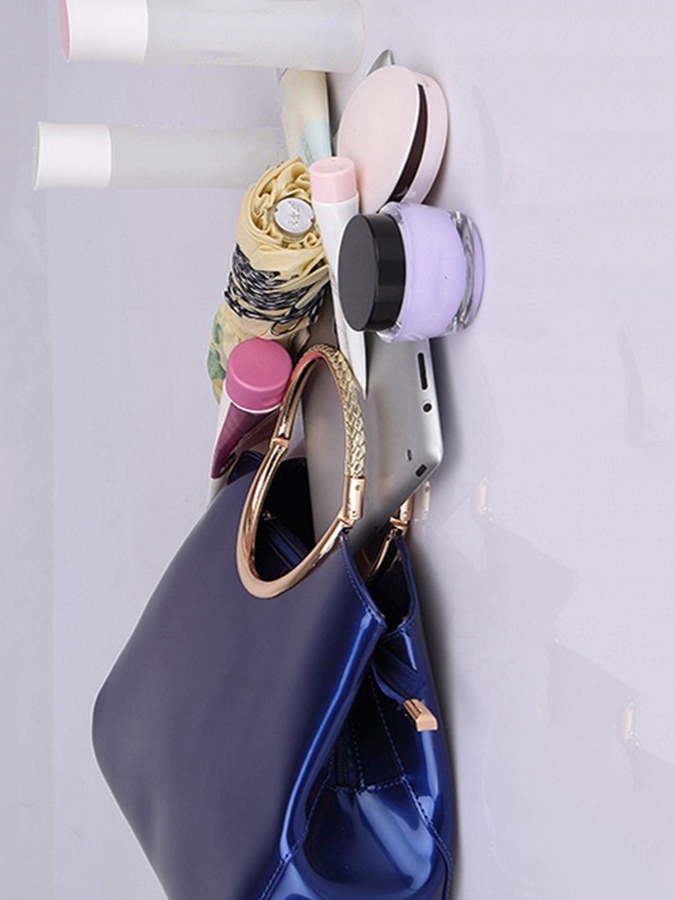 Classic Double Handle Square Handbag