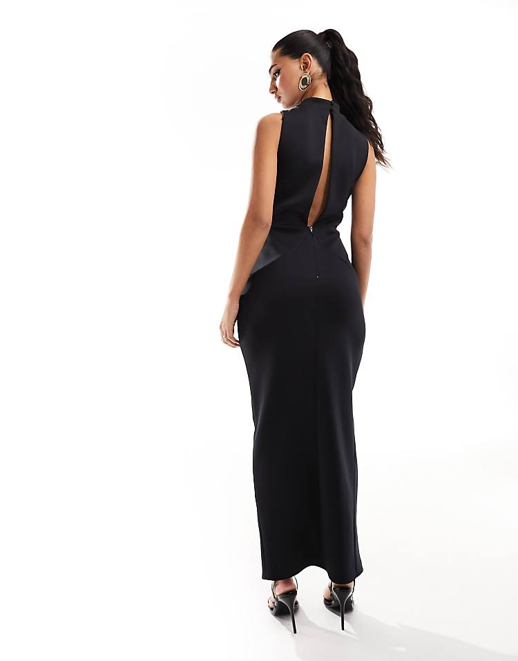 https://images.asos-media.com/products/asos-design-structured-hip-tuck-high-neck-midi-dress-in-black/205731497-4?$n_750w$&wid=750&fit=constrain