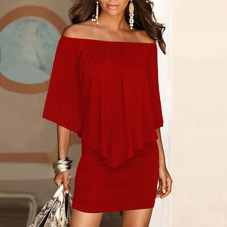 Women's Sexy off Shoulder Dress