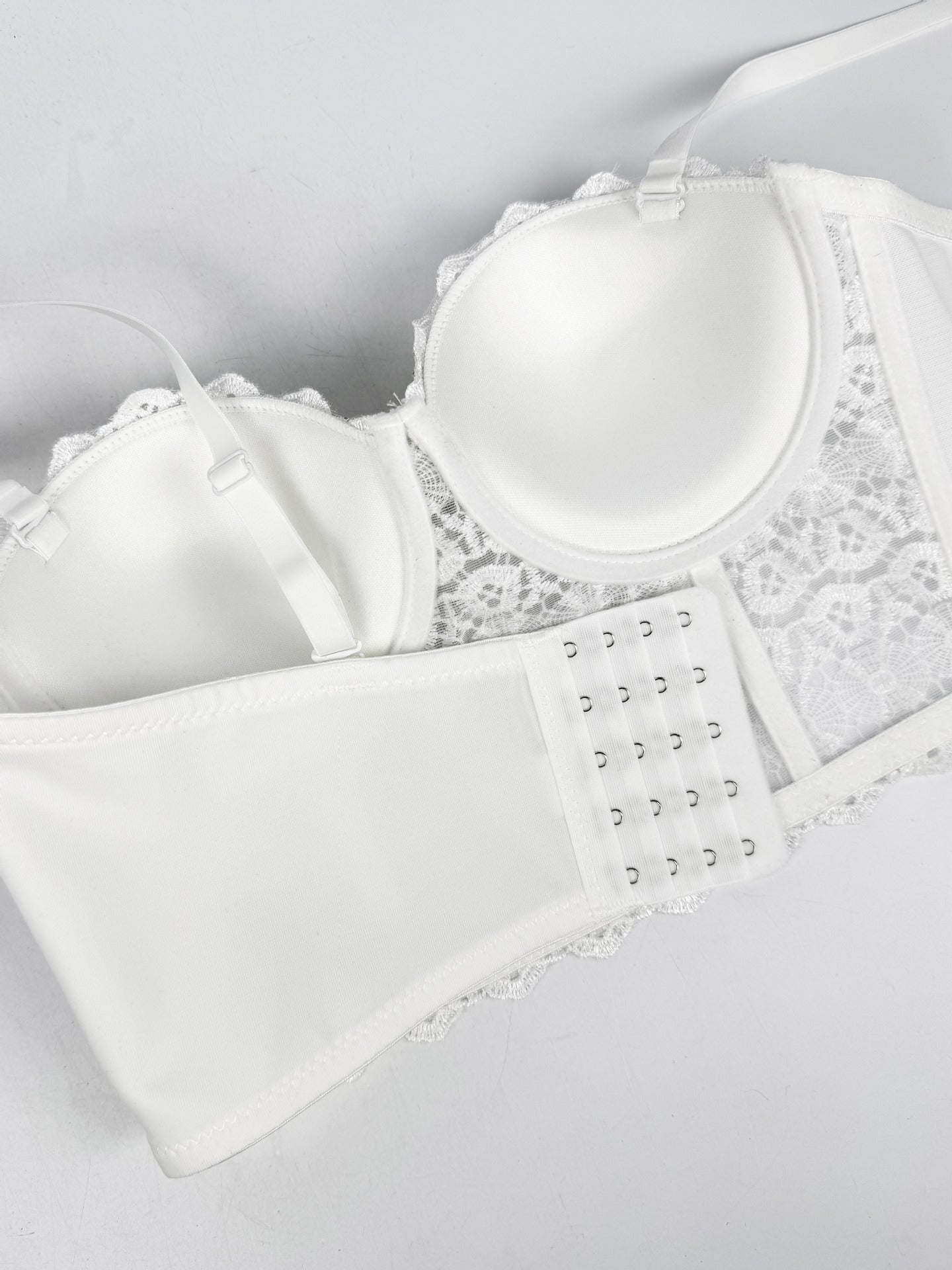 Tassel Embellished Boning Corset Bra Rhinestone Chain Camisole Rhinestone Sexy Sexy Boning Corset Top