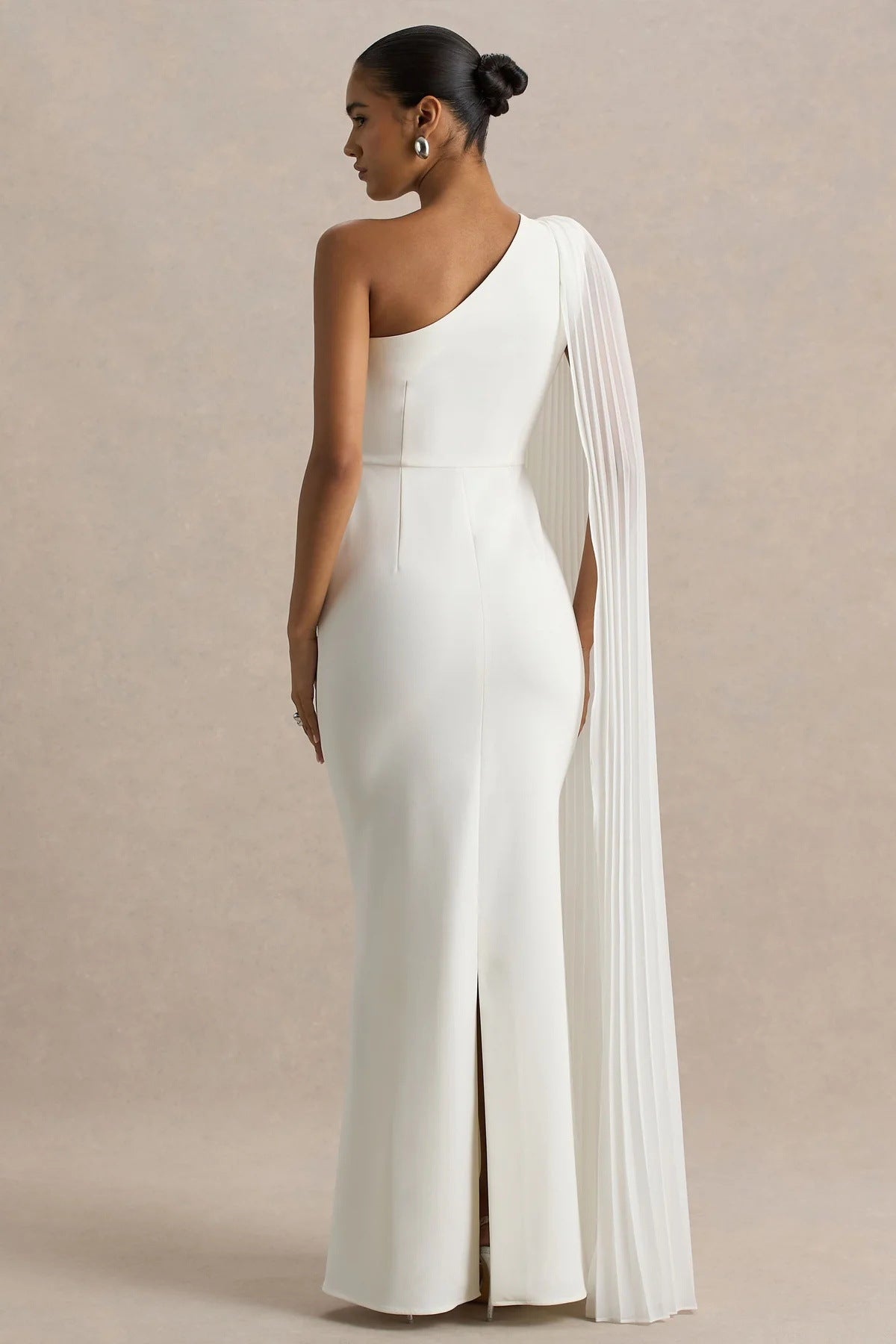 Spring Summer Shoulder Pleated Maxi Dress Holiday Party Women Dress