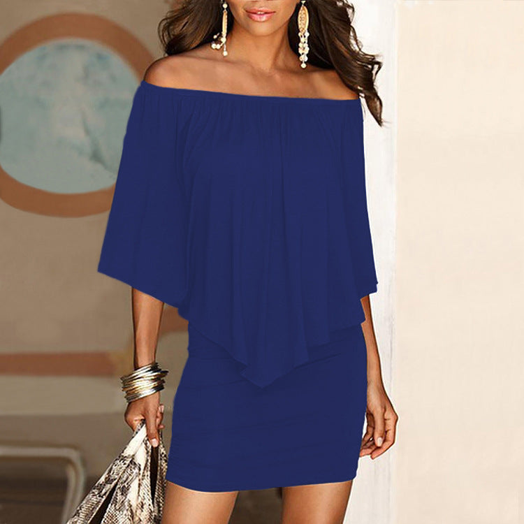 Women's Sexy off Shoulder Dress