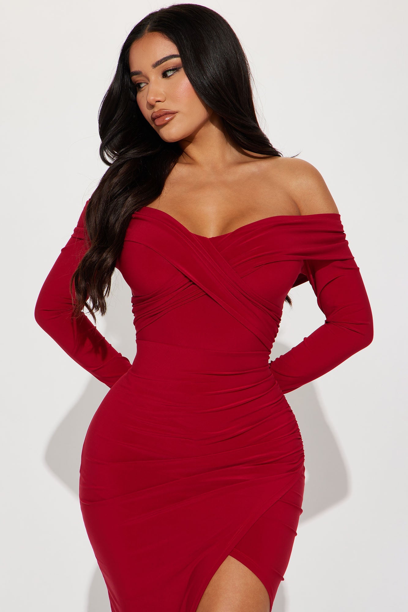 Yazmine Maxi Dress - Red