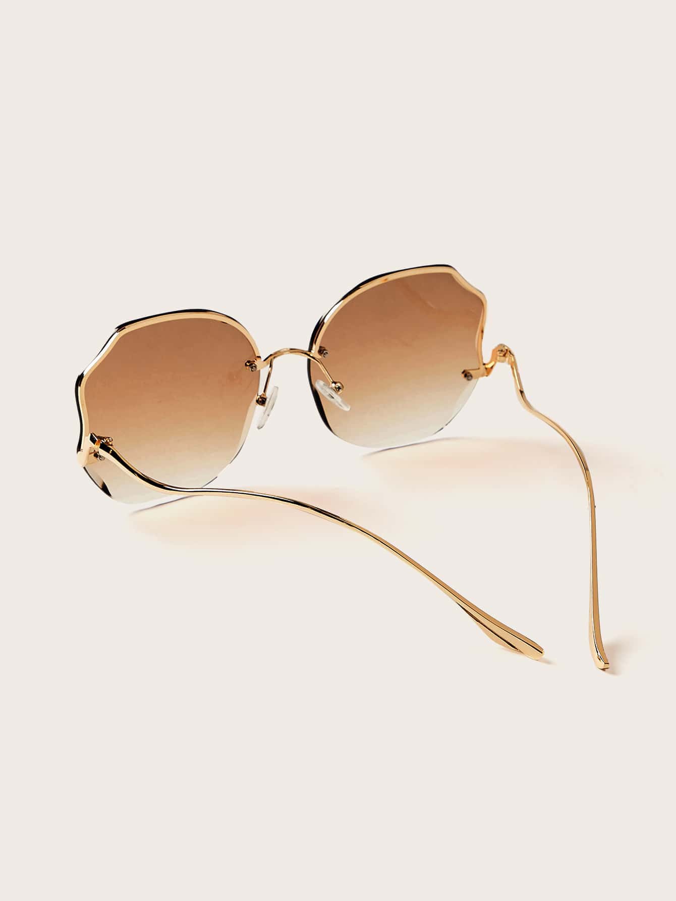 1 pair Rimless Fashion Sunglasses
