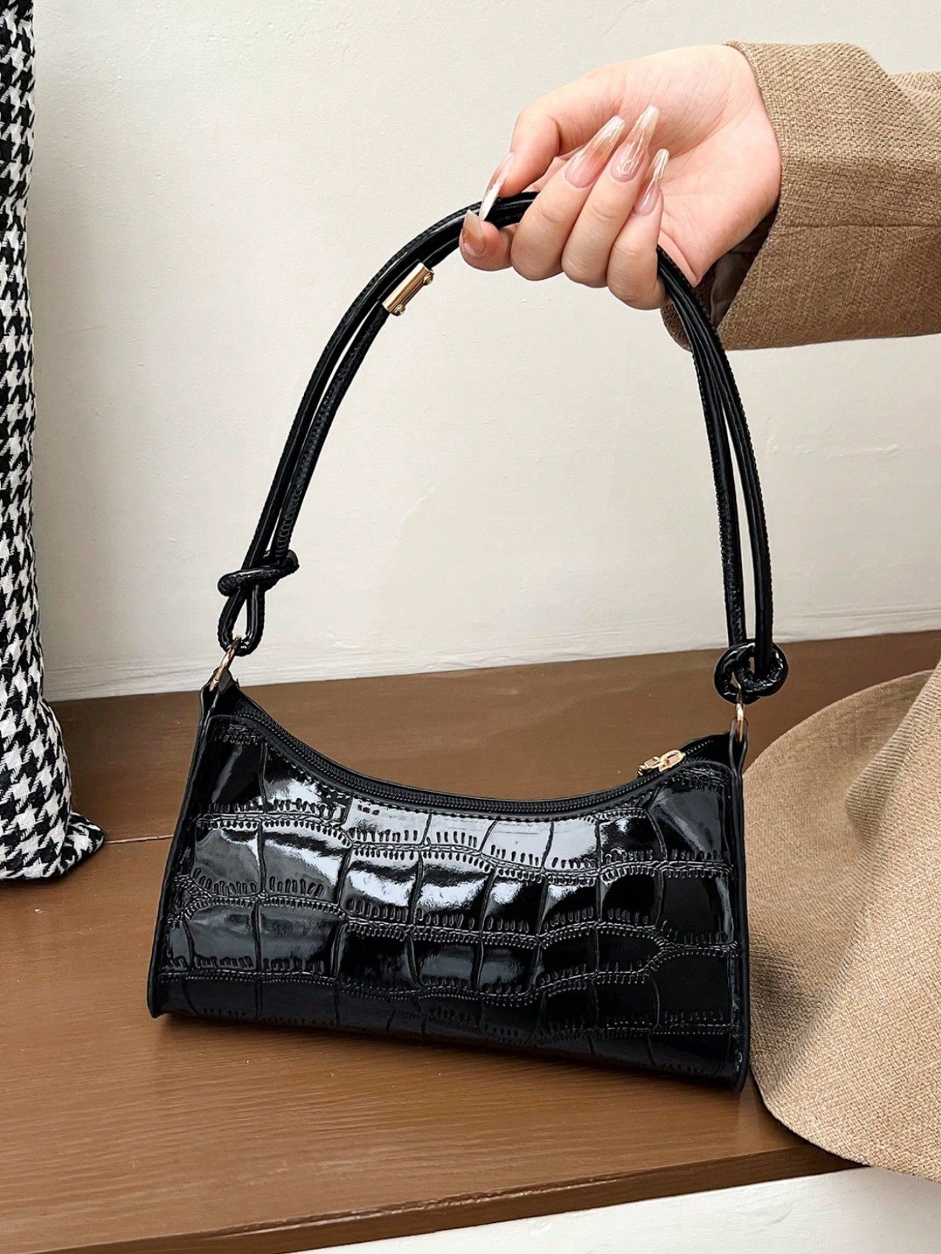 Exquisite Crocodile Women Handbag