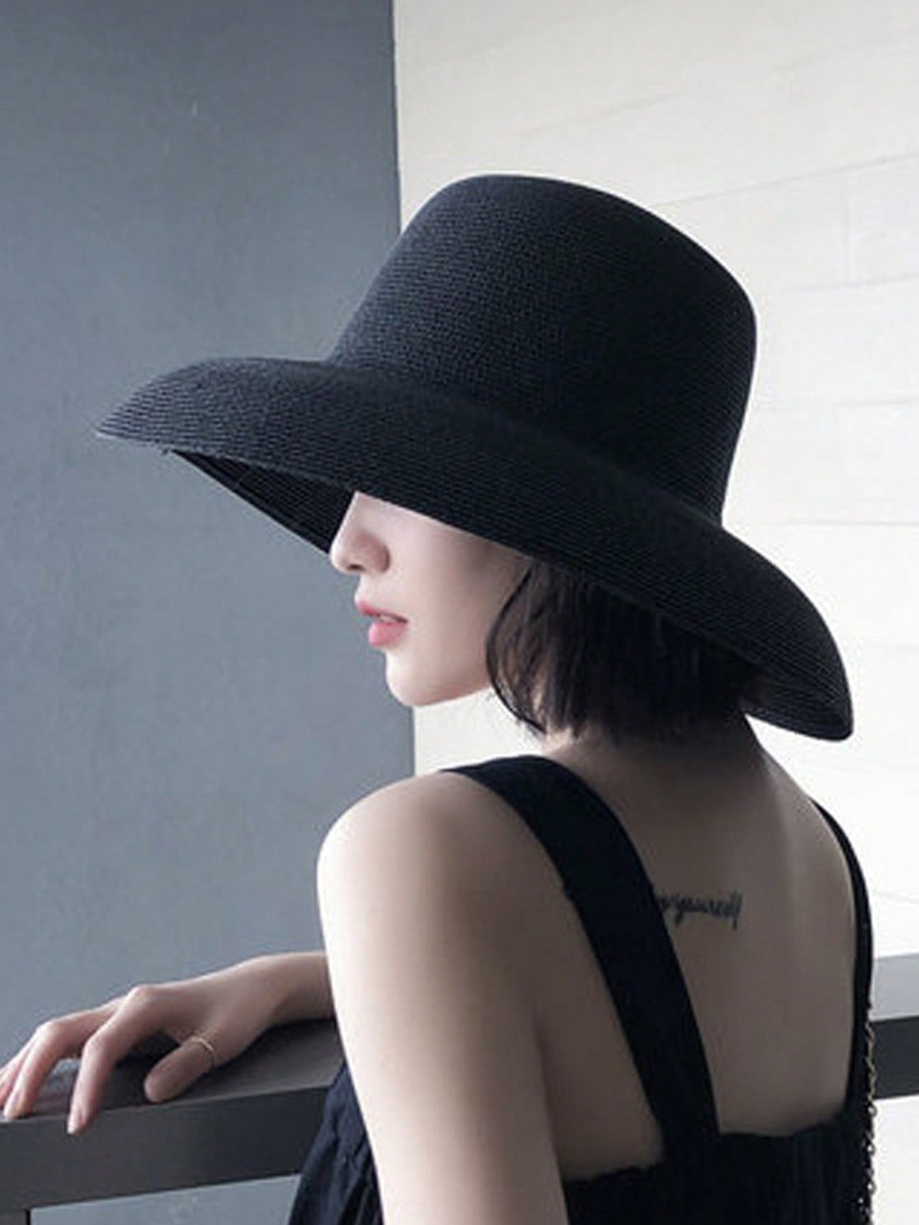 Women's Retro Style Straw Vintage Hat