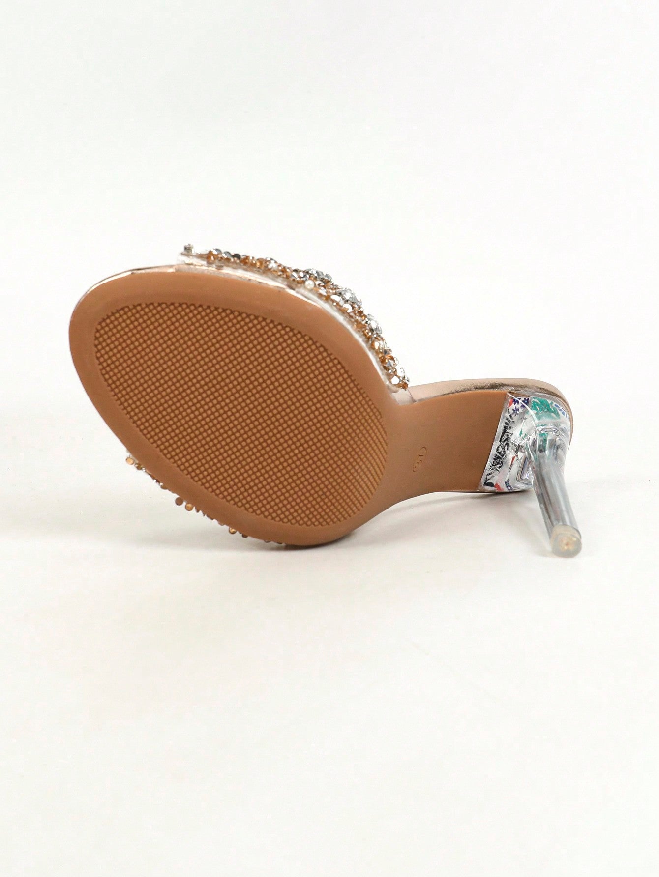 Gorgeous Sparkling High Heel Rhinestone Sandals