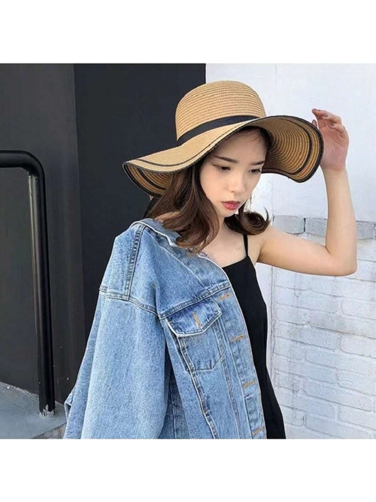 Women's Sun Beach Straw Hat