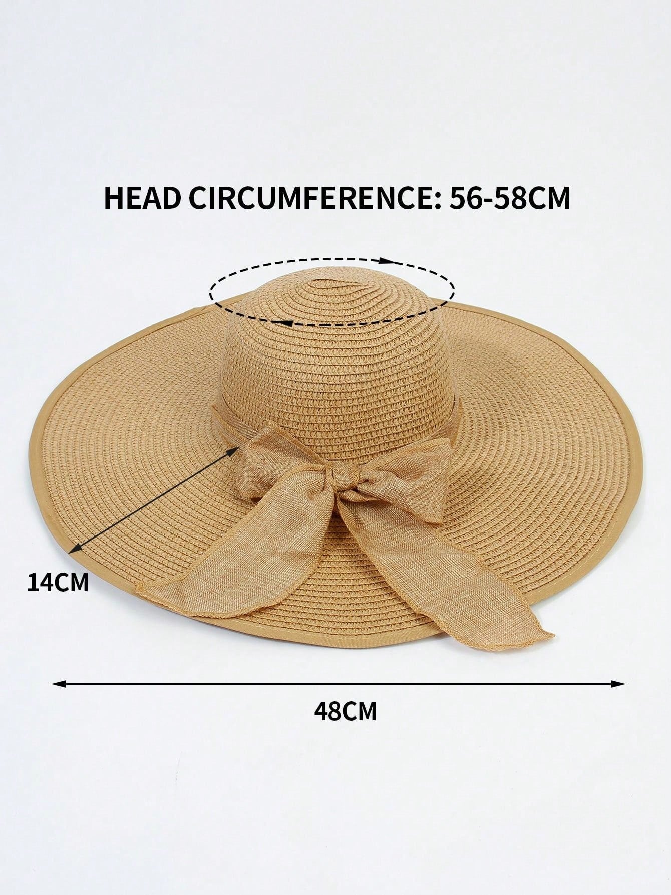 Summer Wide Brim Straw Hat