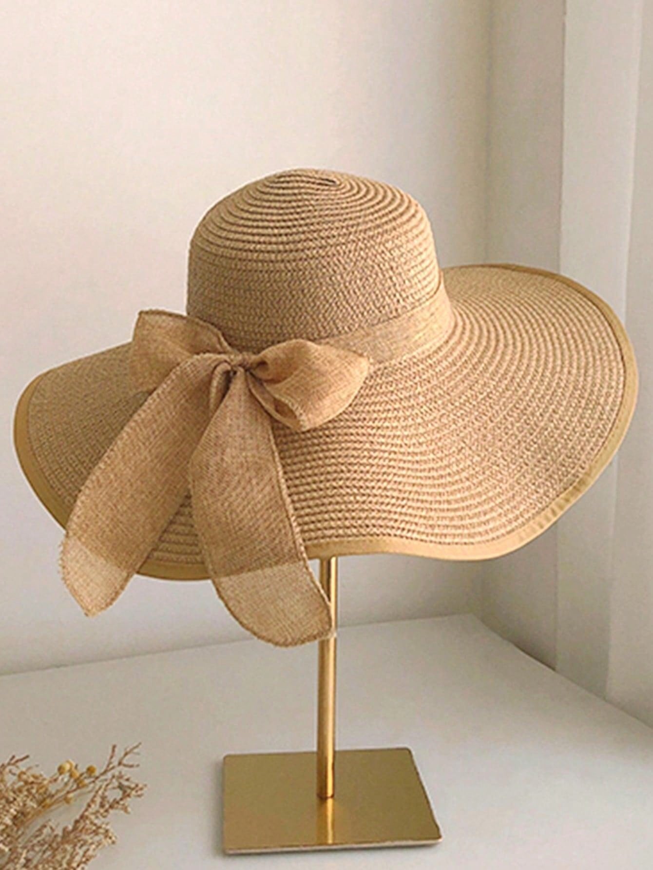 Summer Wide Brim Straw Hat