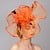Elegant & Luxurious Feather Linen Rayon Kentucky Derby Ladies Day Hat