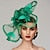 Flowers Feather Headpiece Kentucky Derby Hat